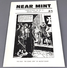 RARE Vintage 1980 NEAR MINT No. 2 Fanzine Comics Al Dellinges Publication picture