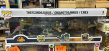 Funko Jurassic World Dominion 3 Pack: T.Rex, Giganotosaurus, and Therizinosaurus picture