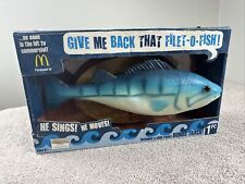 Frankie The Singing Fish McDonald's Give Me That Filet O Fish Gemmy 2009 - New picture