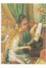 Art Postcard Auguste Renoir Girls at the Piano Museum d`Orsay Paris picture