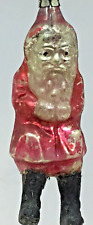 1920's Authentic Antique Very Good Condition Seated Santa with Boots Ornament 4