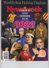22 THINGS TO LOOK FORWARD TO NEWSWEEK MAGAZINE DEC 31 2021 DOLLY PARTON ADELE picture