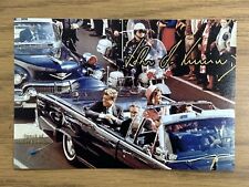 President John F. Kennedy Bloodstained Leather Speck Relic JFK Piece POTUS limo picture