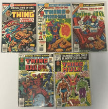 Marvel Two-in-One Annual #1-5 Complete Run 1976 Lot of 5 VF-NM picture