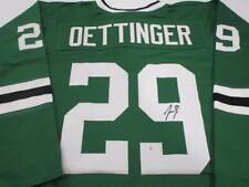 Jake Oettinger of the Dallas Stars signed autographed hockey jersey PAAS COA 307 picture