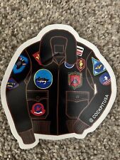 Top Gun Maverick G-1 Flight Jacket Sticker Cockpit USA picture