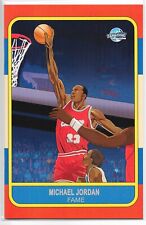 2024 Michael Jordan Fame 1 Comic Book 1986 Fleer Rookie Card Variant RC /100 picture