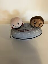 Hallmark 2017 Itty Bittys Picard & Worf USS Enterprise Star Trek Next Generation picture