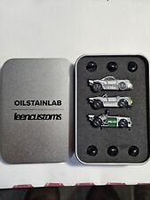 Leen Customs Pin Garage Oilstain Lab Silver Porsche 911 Set Rod Sold Out  picture