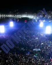 Madonna 2024 Celebration Concert Tour Stage Crowd Fans In Brazil 8x10 Photo picture