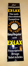 EX-LAX LAXATIVE MEDICINE BIG 8x36
