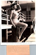 Dona Drake (1942) ❤ Paramount - Sexy Leggy Cheesecake Swimsuit Photo K 348 picture
