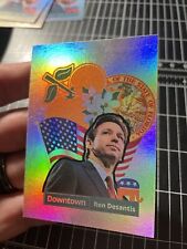 Governor Ron DeSantis 2024 Election Refractor Card LIMITED EDITION TRADING CARD picture
