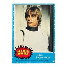 Luke Skywalker 1977 Topps Star Wars Series 1 Rookie Card #1 picture