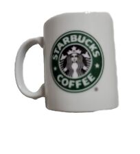 Original 2005 Starbucks Coffee 9 Oz Ceramic White Mug Cup picture