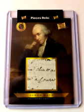 JAMES WATT Pieces of the Past Handwriting Relic 2023 FOUNDERS EDITION picture