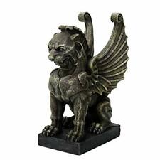 Ebros Gift Winged Lion Gargoyle Home Decorative Resin Figurine 6.25