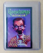 RARE 1997 Goosebumps Collectors Club Lenticular Card - Slappy / Curly NOT SIGNED picture