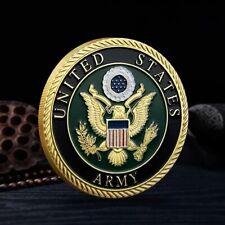 US Army Gold Challenge Coin - Excellent Gift - Shipped Free fm the US to US picture