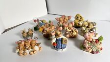 Enesco This Little Piggy Figurine Collection Sow Are Things With You-10 Figures picture