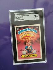 1985 Original Series 1 - 8a -Adam Bomb Garbage Pail Kids Cheaters PSA 7 NM Matte picture