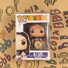FUNKO POP AJ lee #12 WWE VINYL EXCLUSIVE wrestling “MINT” - With Protector picture