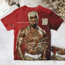 50 Cent Rapper Get Rich Or Die Tryin’ 3D Unisex Shirt All Size NI309 picture