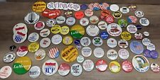 HUGE Lot Collection Of Assorted Vintage Miscellaneous Buttons Pins Pinbacks Used picture