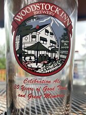 Woodstock Inn 30 Year Celebration Ale White Mountains NH Brewery Beer Glass picture