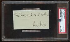 Fay Wray signed autograph 2x3 cut Ann Darrow in the 1933 film King Kong PSA Slab picture