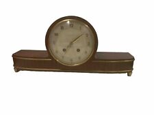 Vintage German Junghans Art Deco Chiming Mantle Clock W/ Running Movement picture