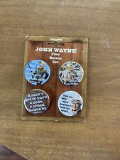 John Wayne 4 Button Set picture