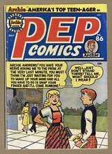 Pep Comics #86 GD+ 2.5 1951 picture