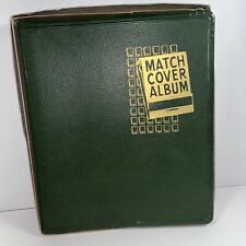 Vintage Beachcraft Match Cover Album GREEN matchcover matchbook Empty picture