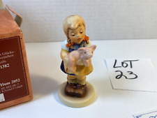 HUMMEL GOEBEL CLUB EXCLUSIVE 1999/2000 EDITION PIGTAILS FIGURINE 2052 - 3 3/8'' picture