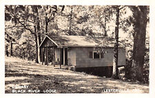 RPPC Canaby Black River Lodge Lesterville Missouri c1950 Postcard picture