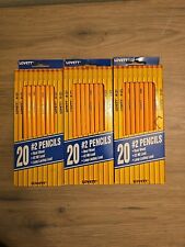 Lovett #2 Unsharpened Lot 3 Pencils NIB drafting collectible craft vintage picture