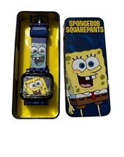 2004 VINTAGE  Burger King SpongeBob SquarePants Viacom digital watch collectible picture
