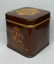 1960's John Middleton's CLUB MIXTURE  Tobacco Tin   Factory #7   1ST DIST  PENNA picture