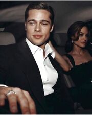 Brad Pitt Angelina Jolie 8x10 Sexy Photo TOMB RAIDER Mr & Mrs Smith Bullet Train picture