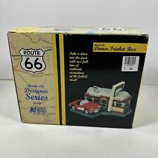 Route 66 Drive-In Dinner with Red Convertible Trinket Box Designer Series picture