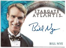 Stargate Heroes (Rittenhouse 2009) ~ BILL NYE Atlantis Auto/Autograph Card picture
