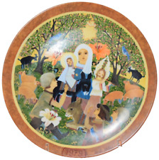 Beautiful Vintage The Adoration, 1979 Collector Plate, Artist Hedi Keller picture