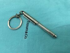 TIFFANY & CO. GERMANY Sterling 925 Vintage pen With Ring Key Chain picture