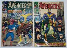 Vintage LOT of 2 The Avengers #30 & #33 Vintage Marvel Comics 1966 1st Print 🔥 picture