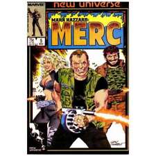 Mark Hazzard: MERC #5 in Very Fine condition. Marvel comics [d, picture