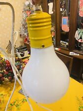 vintage giant light bulb pendant hanging light Vintage  picture