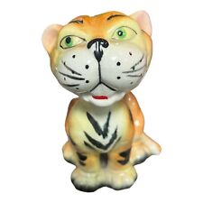 Vintage KREISS Tiger Anthropomorphic Figurine Porcelain 1950's Big Cat Jungle picture