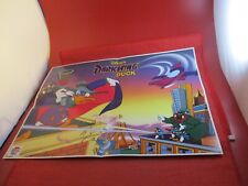 Disney's Darkwing Duck Pizza Hut Promotional Poster & Super Hero Clue Pad picture