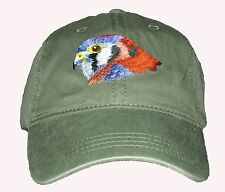 American Kestrel  Embroidered Cotton Cap NEW Hat Bird Falcon picture